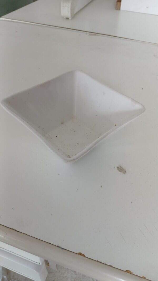BOWL PEQUENO DE CERAMICA BRANCA