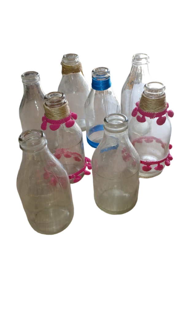 GARRAFA DE VIDRO PEQUENA - RETIRADA MARACANAÚ