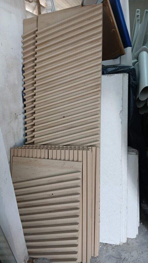 PAINEL MADEIRA RIPADO DIVERSOS-RETIRADA MARACANAÚ